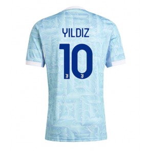 Juventus Kenan Yildiz #10 Segunda Equipación 2025-26 Manga Corta